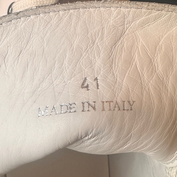 Jimmy Choo | White and Silver Star High tops - Picture 9 of 13